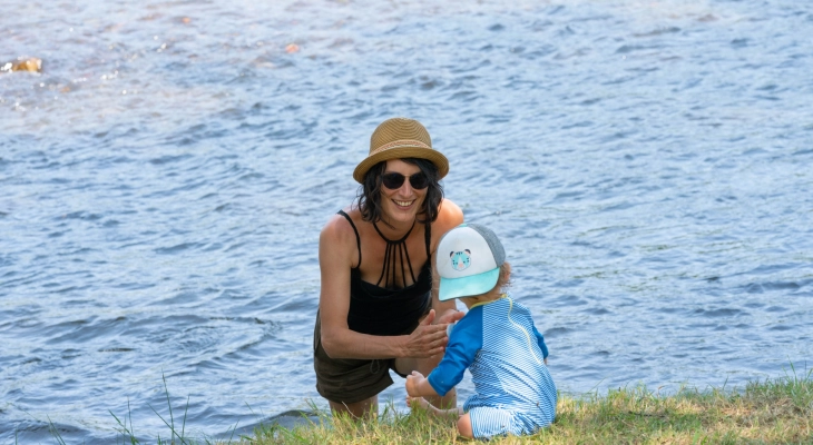 Nature bathing, Camping de la Bageasse