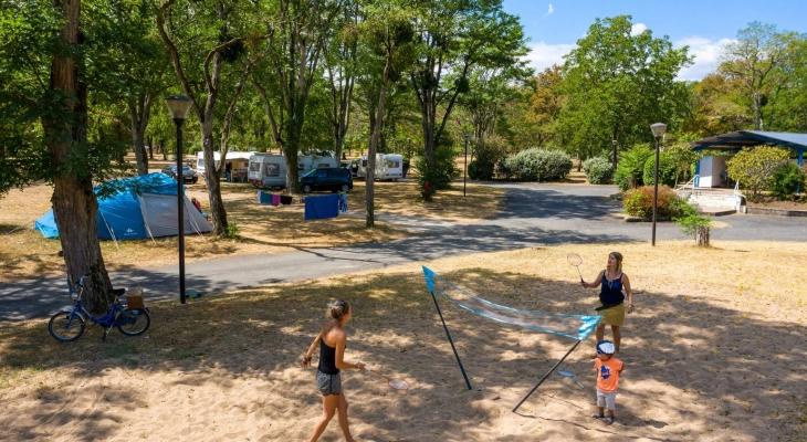Kampeerplaats voor tent, camping de l'Ile