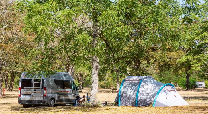 Staanplaats speciaal voor campers, camping de l'Ile