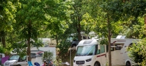 Pitches for caravan/camper van/tent