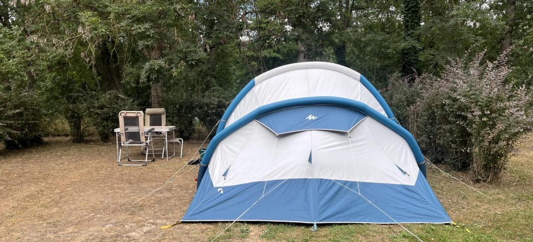 Pitches for cycle/hiker stopover