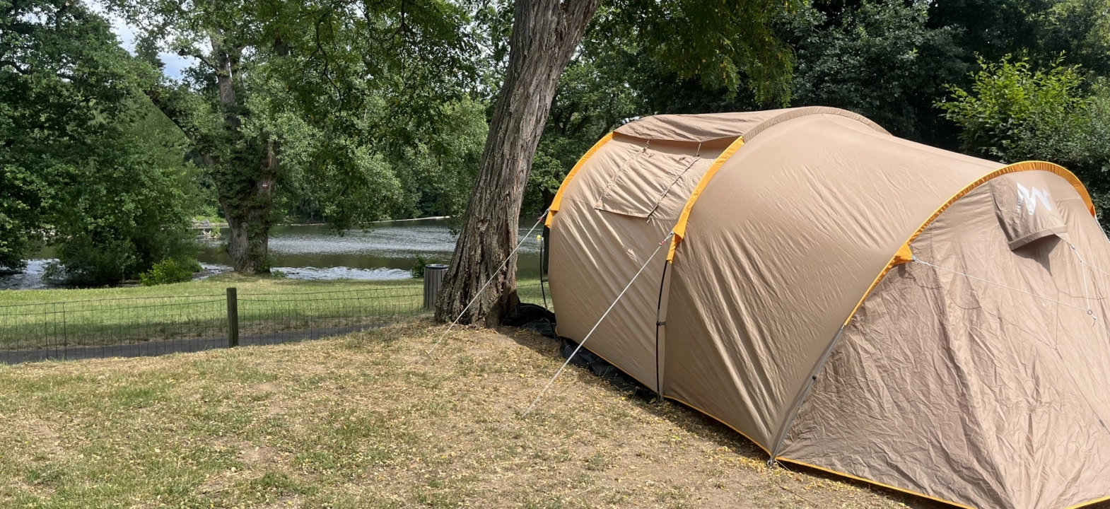 Pitches for cycle/hiker stopover