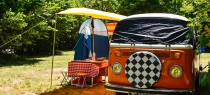 Pitches for caravans or camper vans