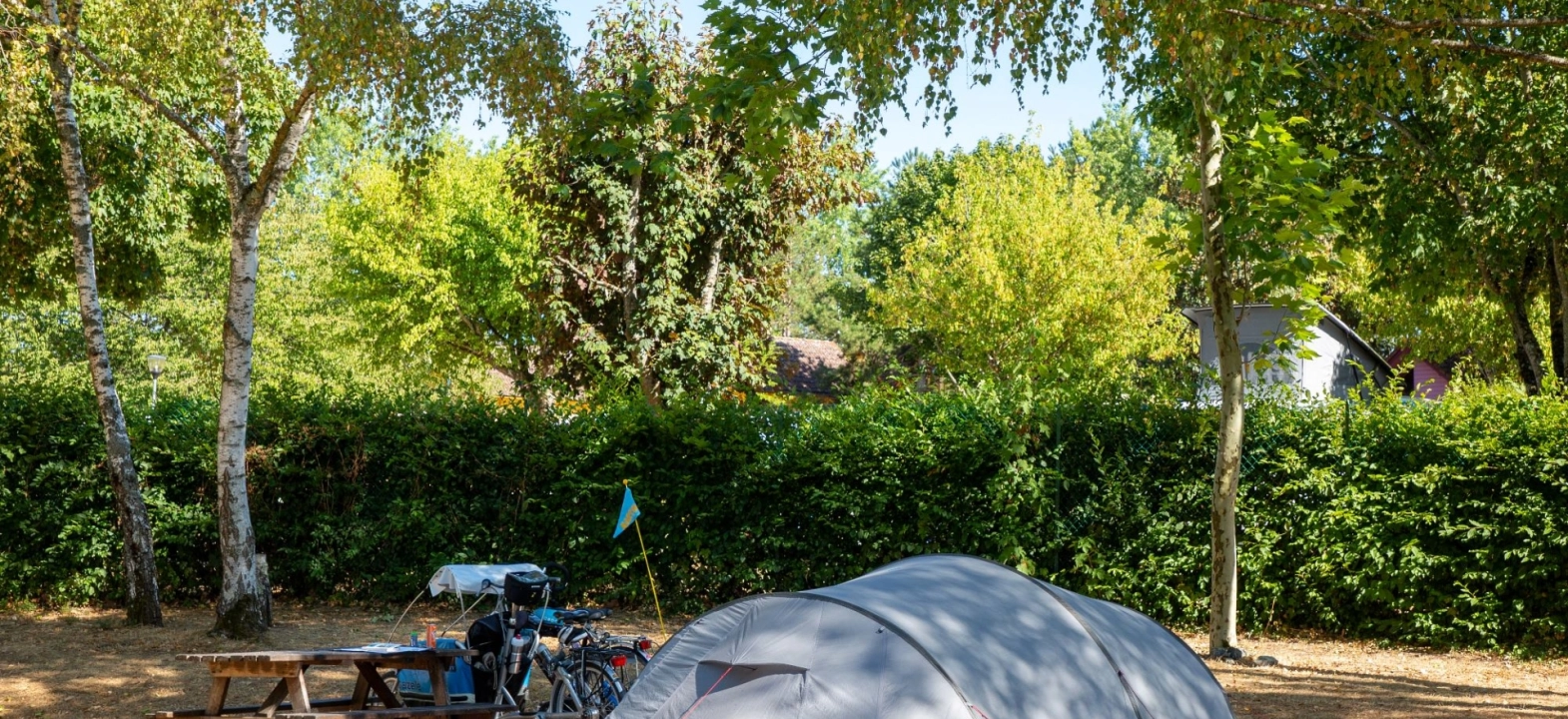 Emplacement halte cyclo/rando