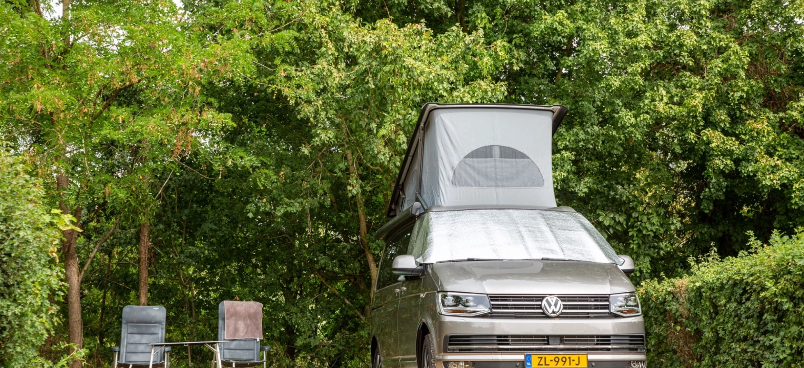 Pitches for caravan/camper van/tent