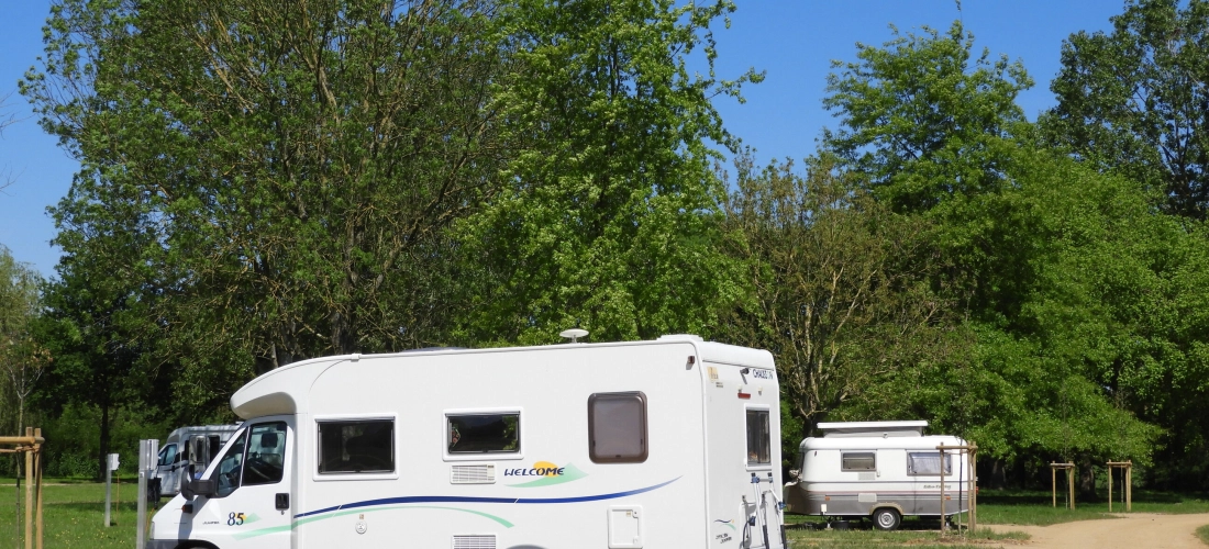 Pitches for caravan/camper van/tent