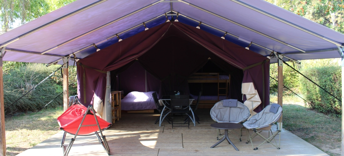Lodges toilés « Eva » confort