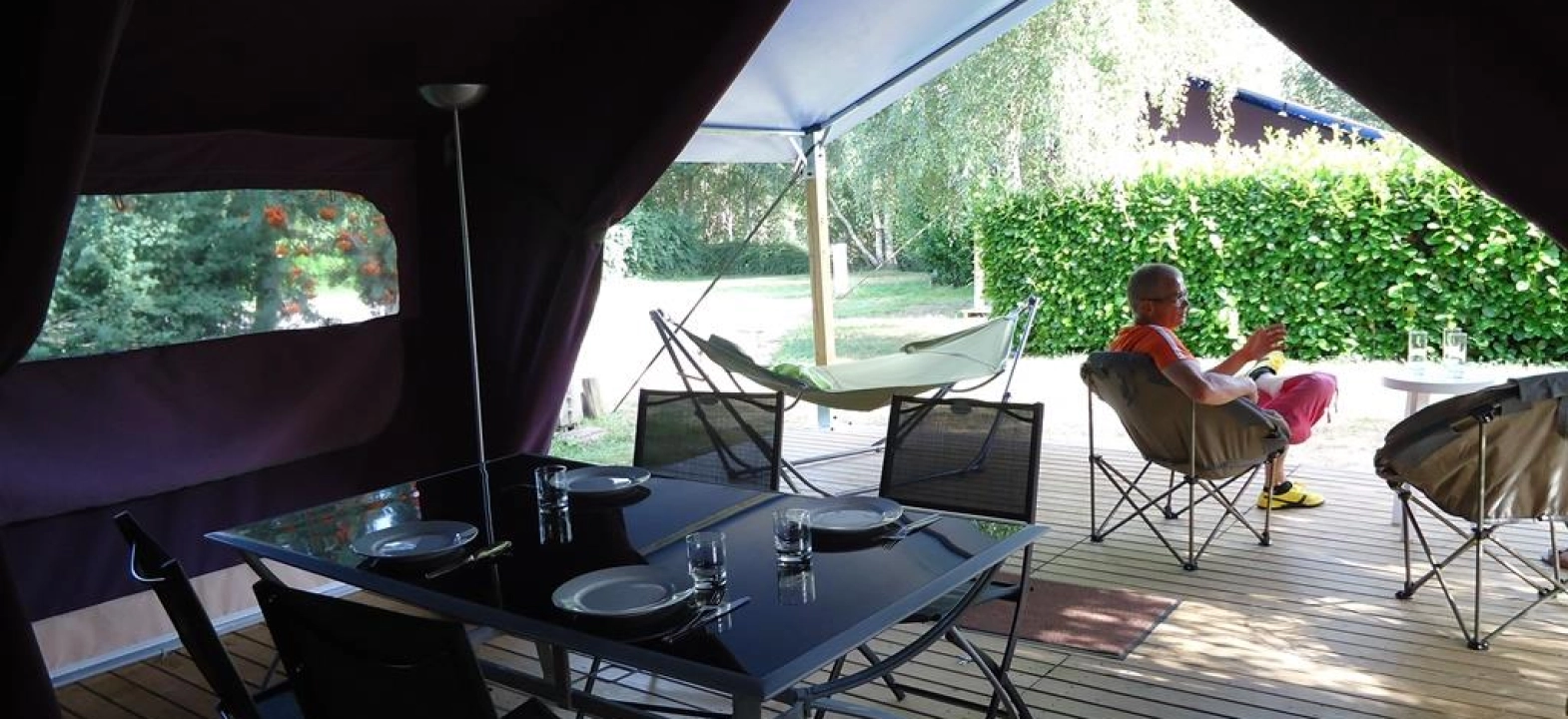 Lodges toilés « Eva » confort