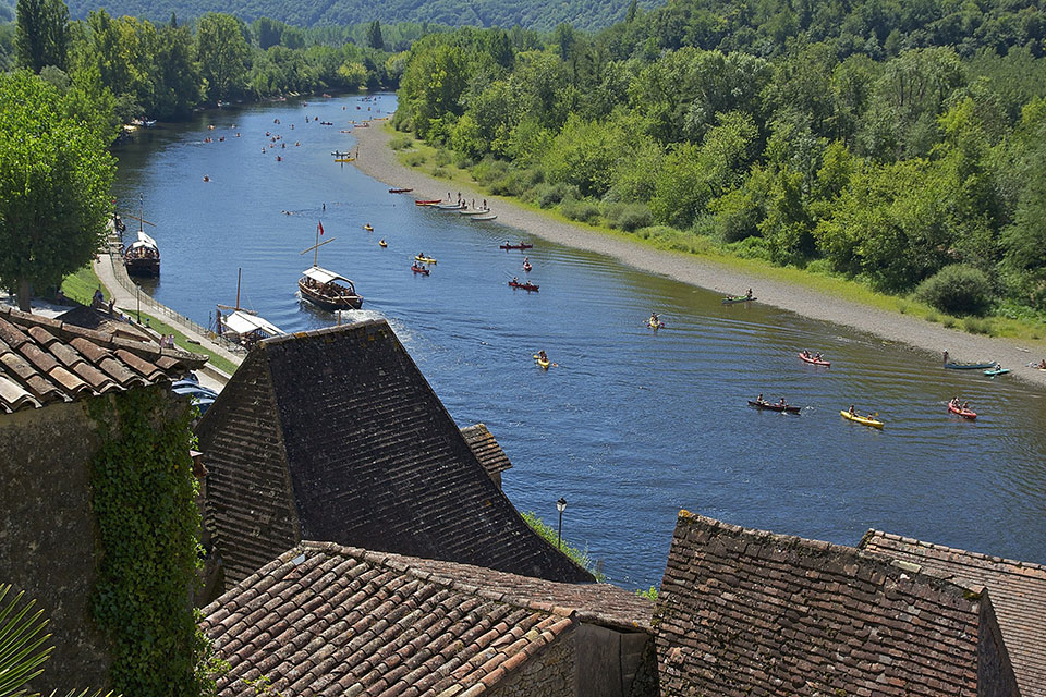 Kanutour auf der Dordogne