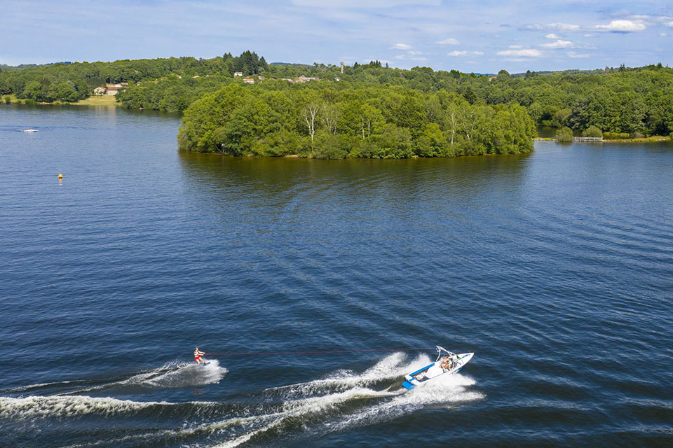 Discover unexplored stretches of water by boat