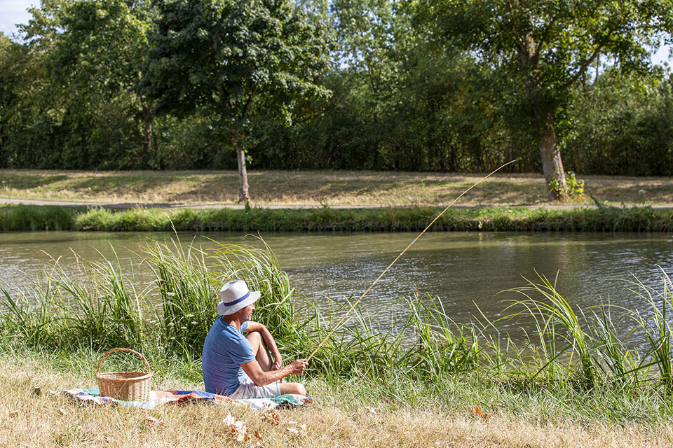 Fishing campsites in Anjou Bleu, a dream setting for great fishing